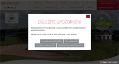 Desktop Screenshot of grundresort.cz
